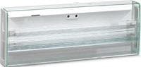 U33 fluo 2 x 8W - 200lm - 1h - C IP42 diffuseur Fresnel standard