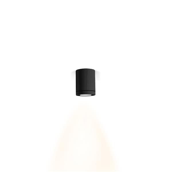 Plafonnier apparent Tube 1.0 Par16 max 35W Noir Gu10 220 - 240Vac