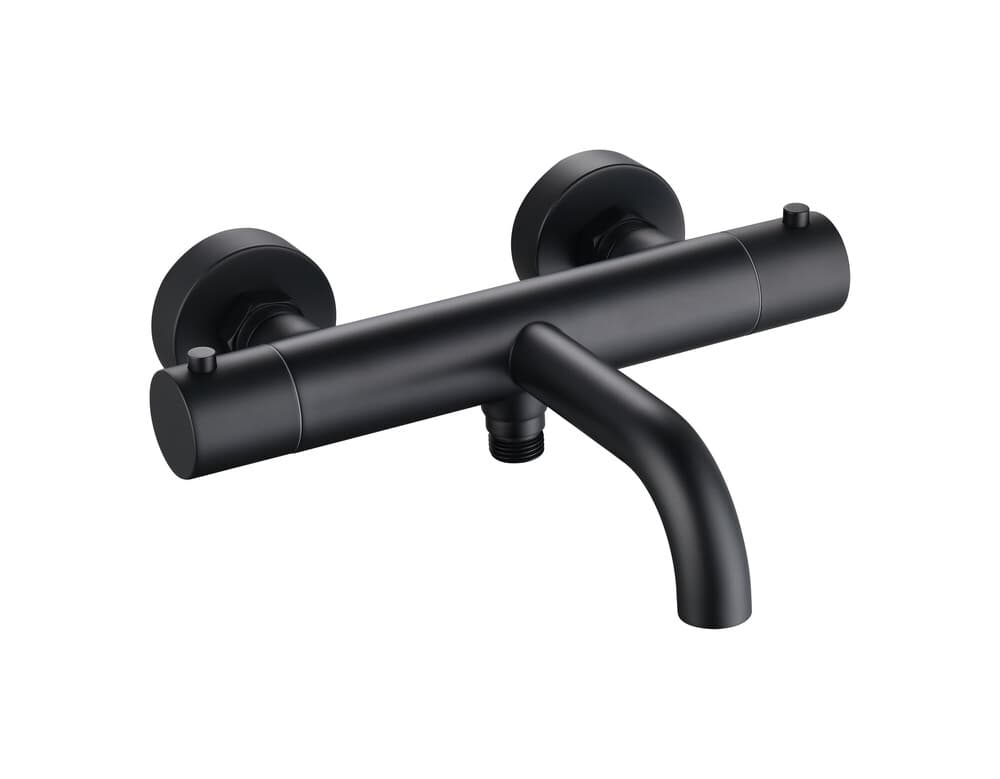 Lana Black mitigeur bain/douche thermostatique noir mat