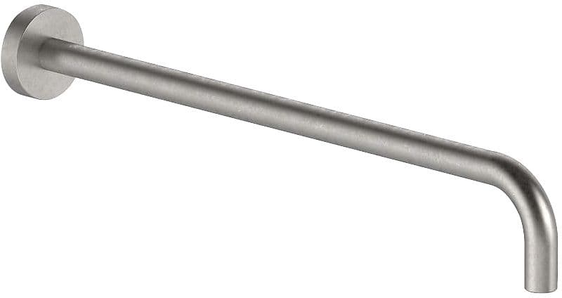 BRAS DE DOUCHE MURAL ICONA CLASSIC FANTINI 1/2" 350MM RAW METAL PVD