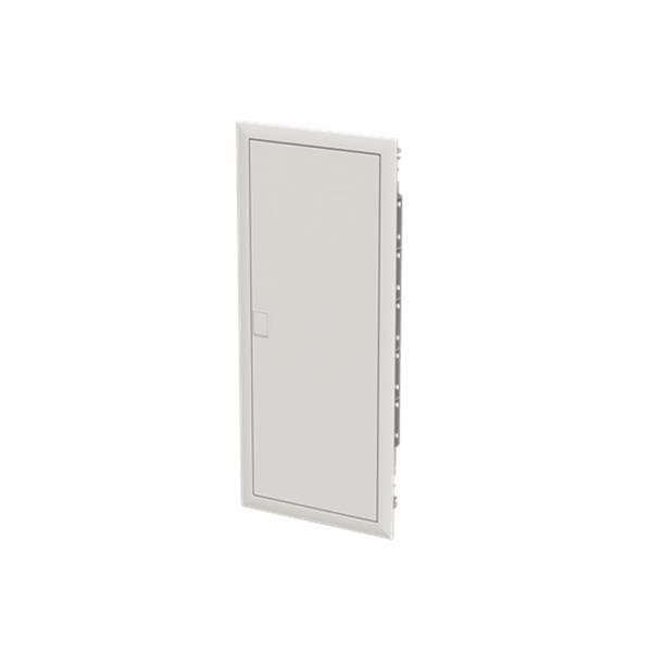 UK600 coffret encastré de 5 rangées soit 70 modules avec porte pleine