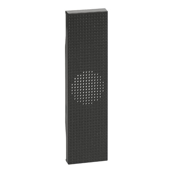 LNow enjoliveur sonnerie Noir 1 module pour sonnerie