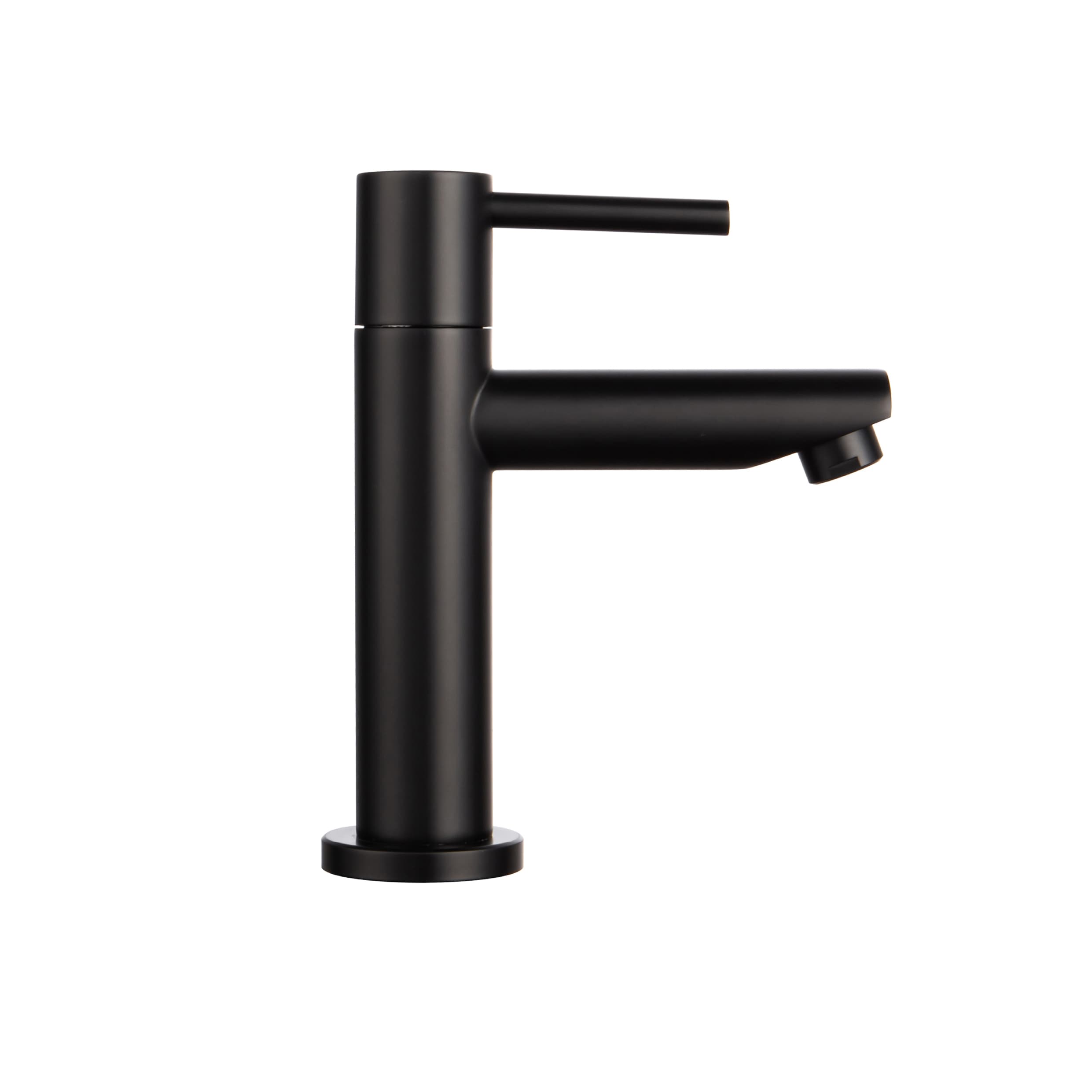 Ensemble lave-mains ALONI essi complet – avec lave-mains droite, robinet, bonde de vidange et siphon – Noir mat