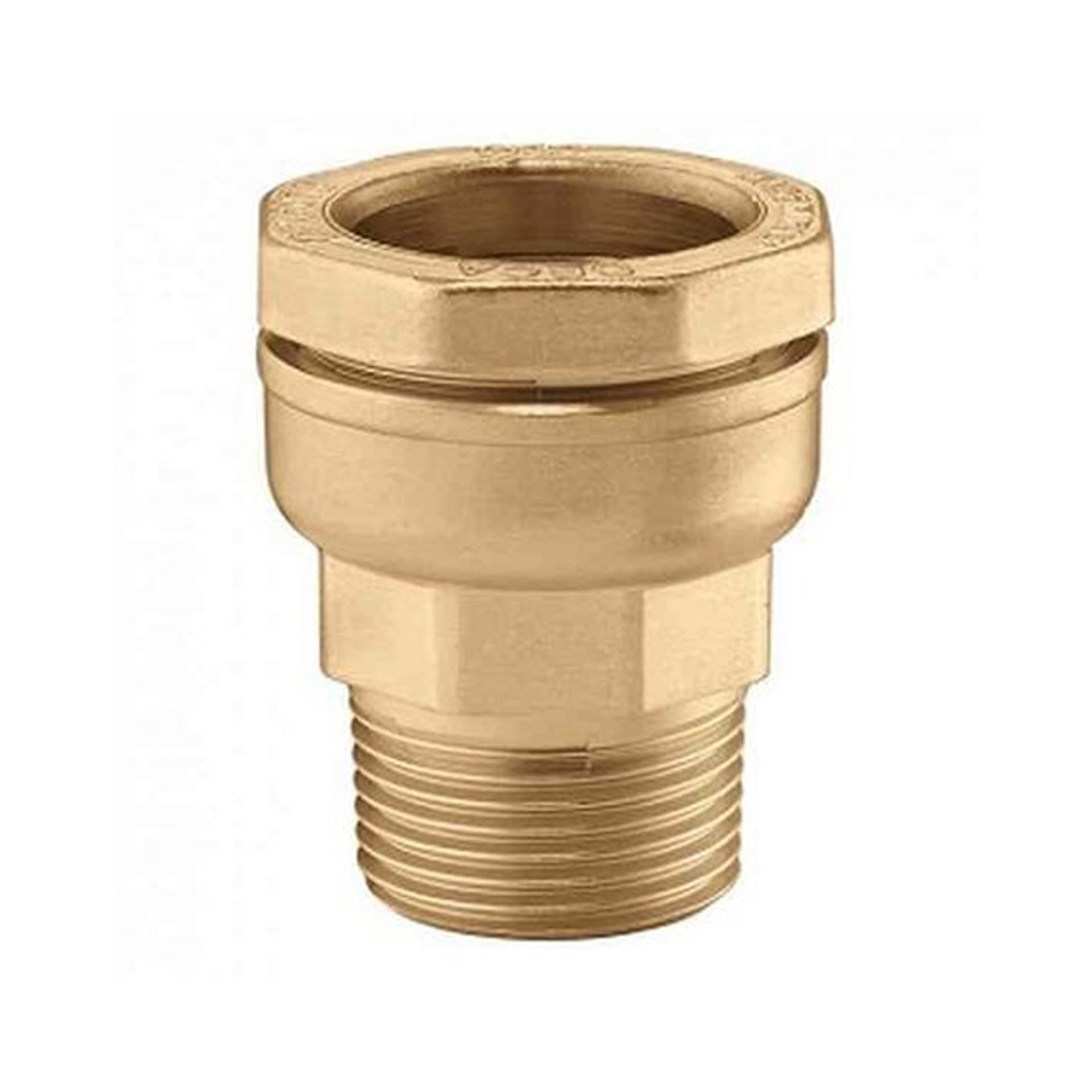RACCORD DROIT DECA POUR TUBE ACIER ET PE 015R 3/4MX27