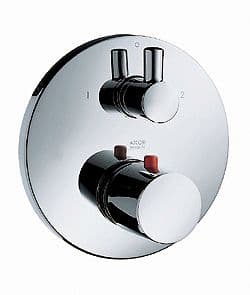 SET DE FINITION THERMOSTAT A ENCASTRER + INVERSEUR UNO HANSGROHE CHROME