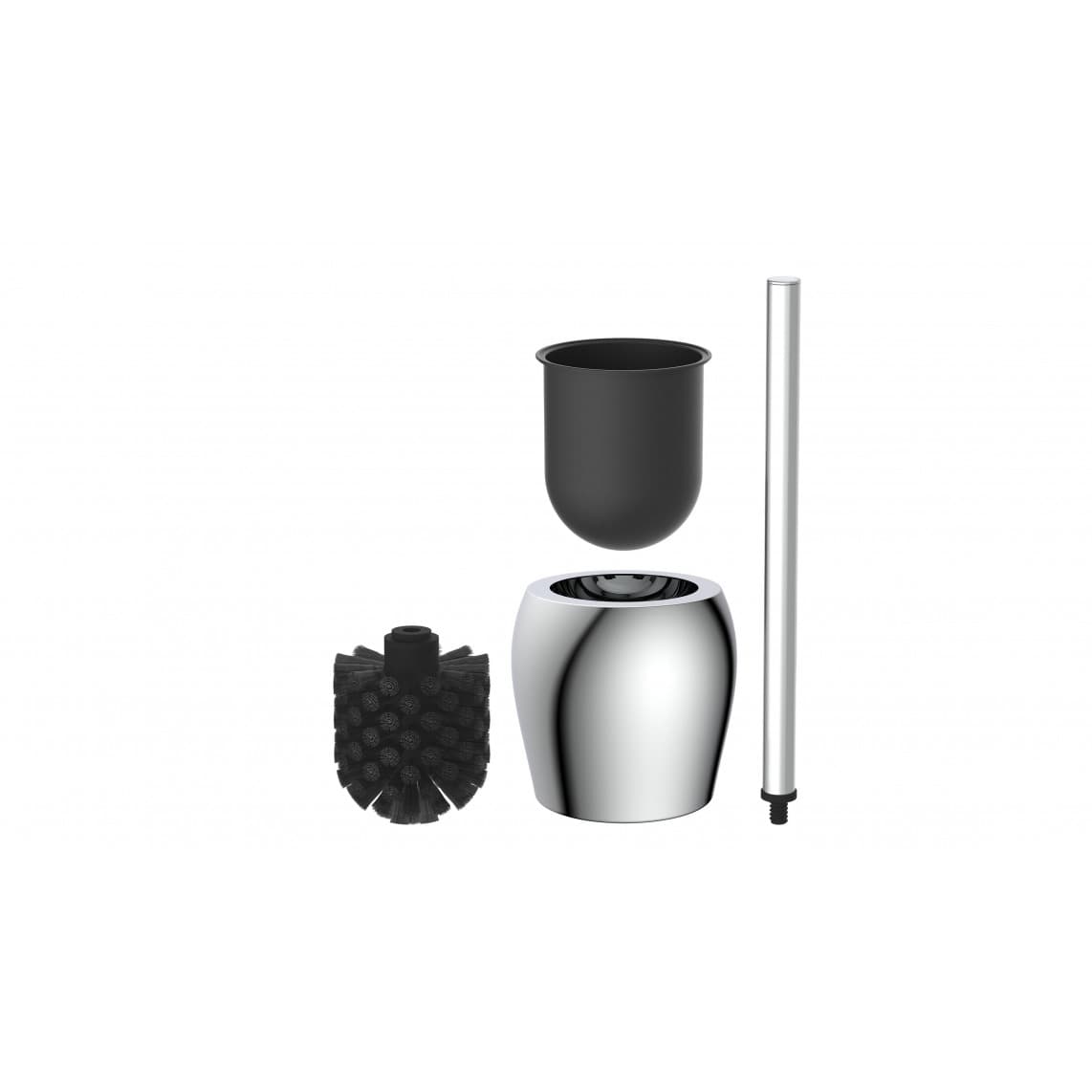 BA0100 Toilet brush holder, chrome