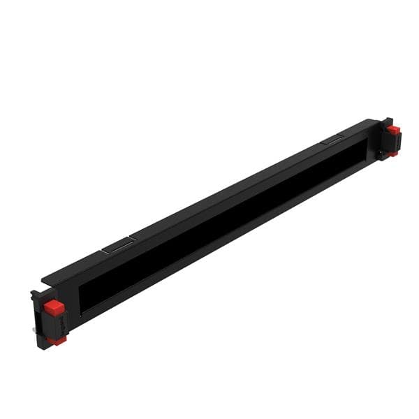 Entrée de câble 19 balai 1U Ral 9005