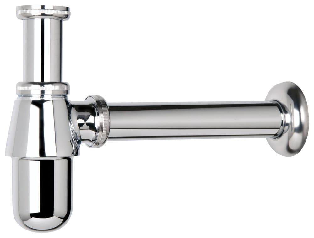 Van Marcke Pro siphon de bouteille pour lavabo 6/4" x 40 mm chromé
