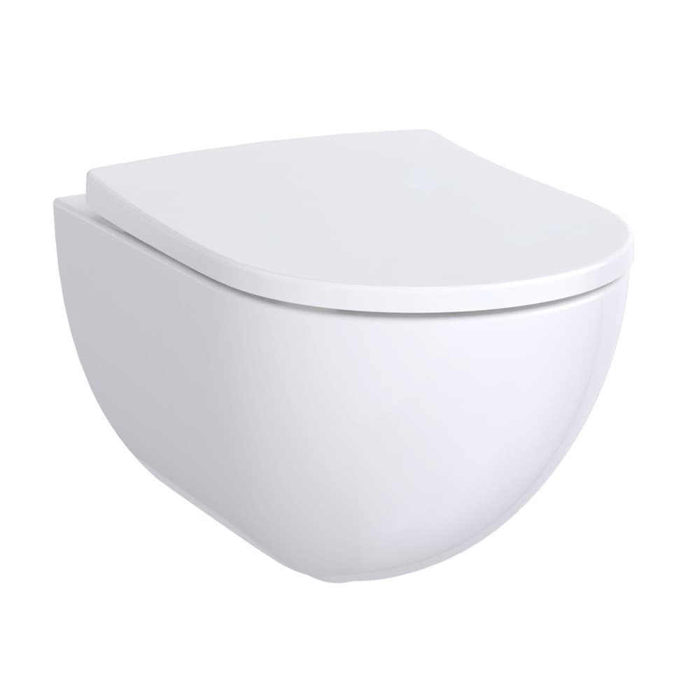 Geberit Acanto cuvette suspendue à fond creux rimless 4,5/6l KeraTect
