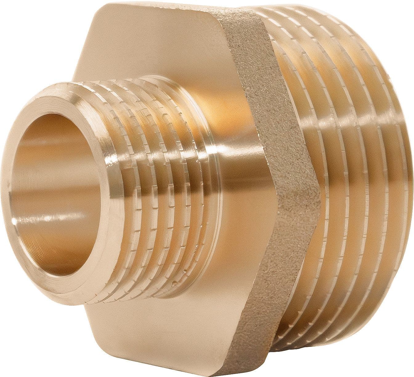 MAMELON REDUIT FILETE LAITON 4/4-1/2"MM D-LIGHT