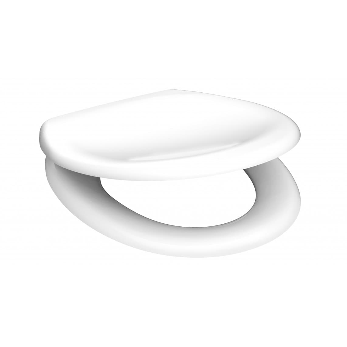 82600 Duroplast Toilet seat WHITE, PREMIUM, with soft close and quick release