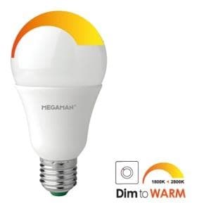 A65 Led E27 10.5W 2700K - >1800K 810lm 25000 Dim Dtw_Lg23105W