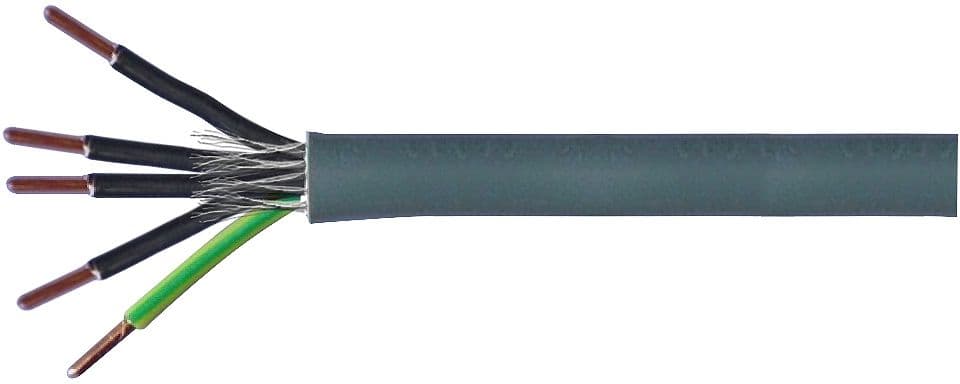 CABLE LIYCY 5G1 BLANC ROUL.50M