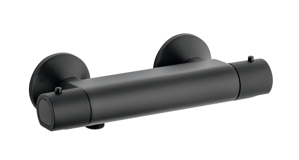 GO Van Marcke Valencia mitigeur douche thermostatique noir mat