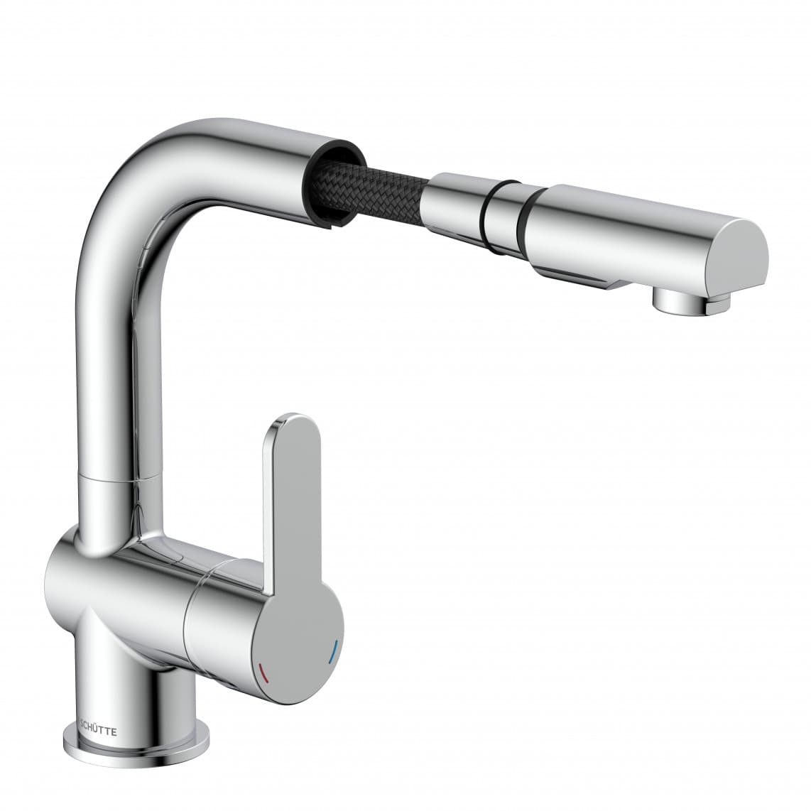 79710 LONDON Mitigeur lavabo, chromé, avec douchette à cheveux extractible
