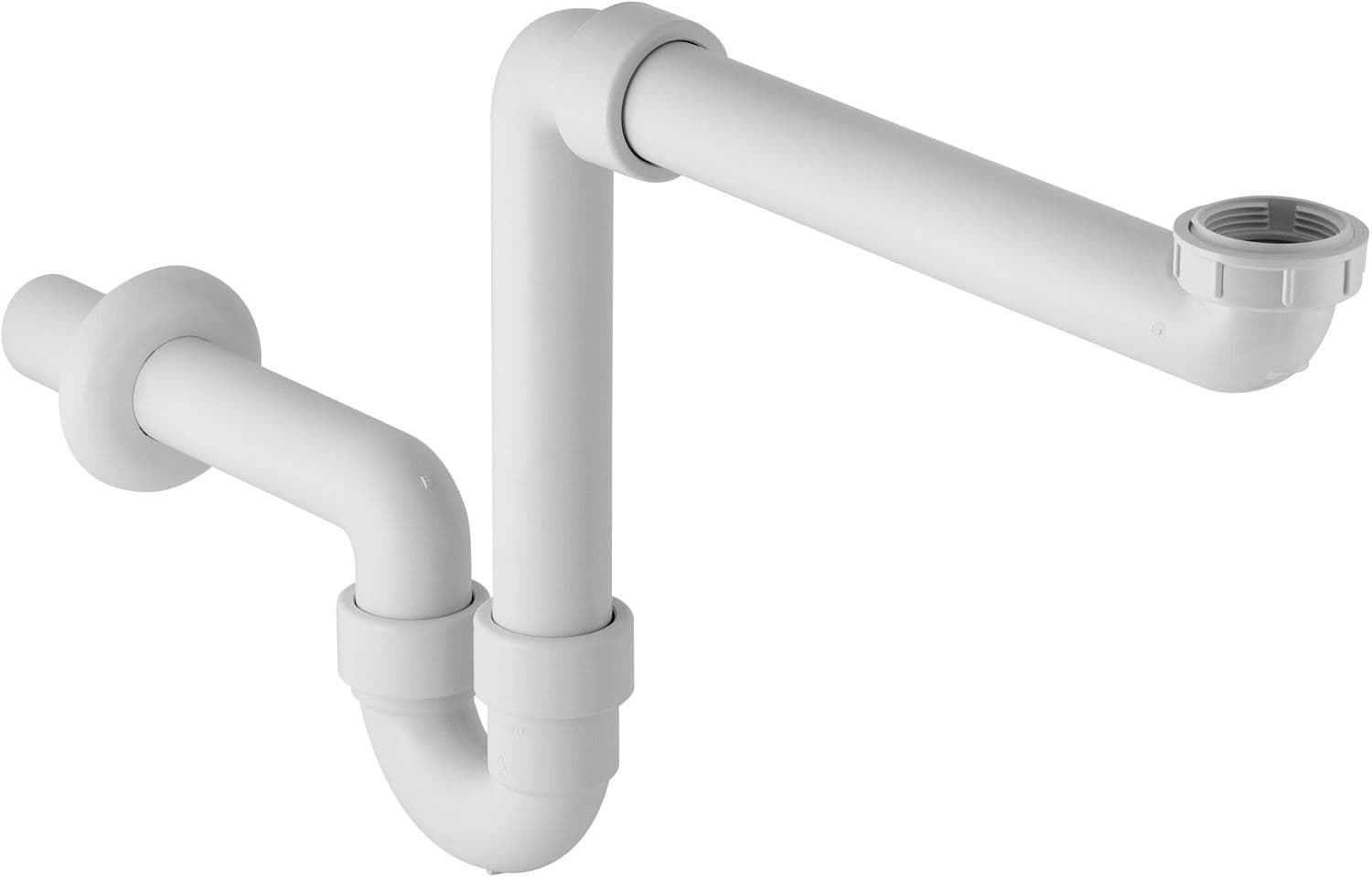 SIPHON LAVABO GAIN DE PLACE GEBERIT 5/4"6/4"-40MM BLANC