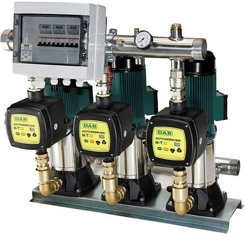 SURPRESSEUR AVEC 3 POMPES KVCX + ACTIVE DRIVER 35/120 DAB