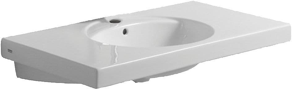 LAVABO PRECIOSA GEBERIT 80CM BLANC
