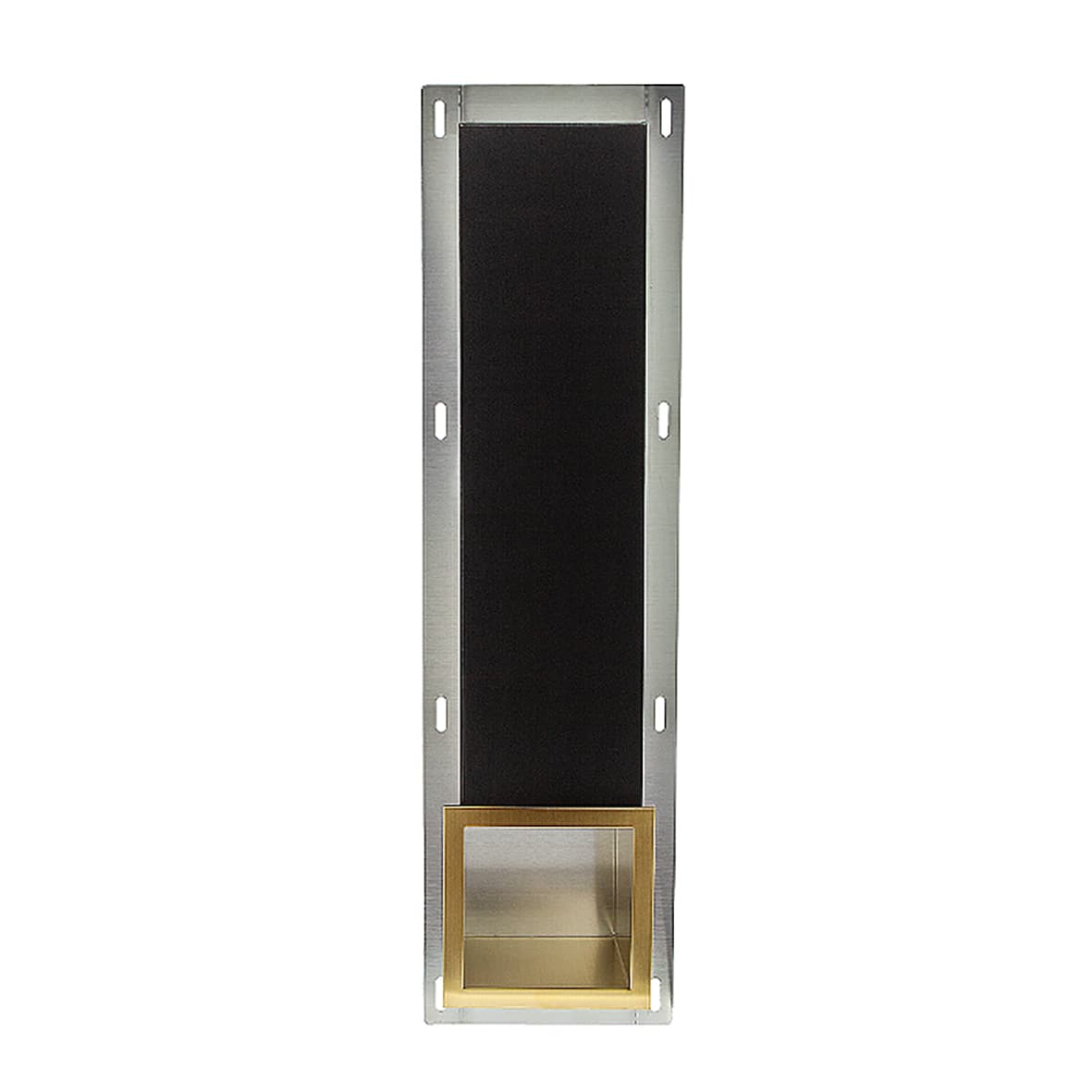 Aloni Separate insert for reserve roll door - brushed gold