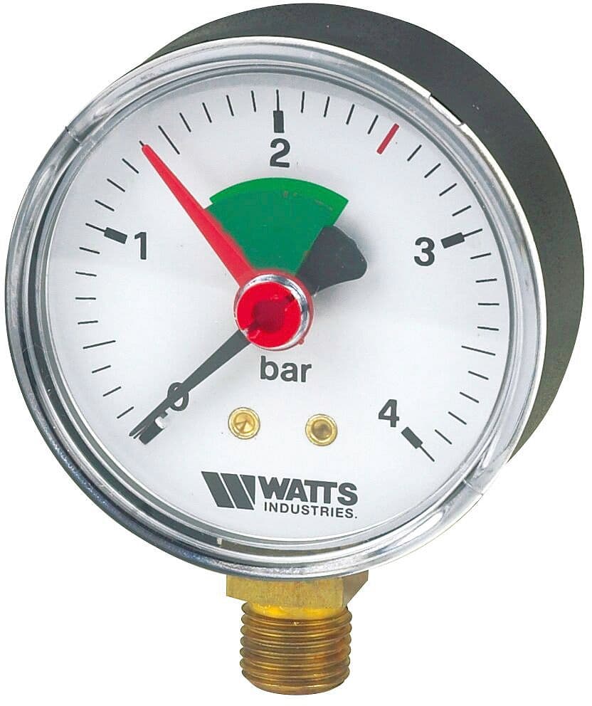 MANOMETRE ZONE VERTE MHR 63/4 1/4" RAD.