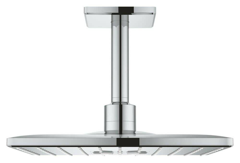 Grohe Rainshower SmartActive 310 Cube douche de tête set plafond 142mm 2jets