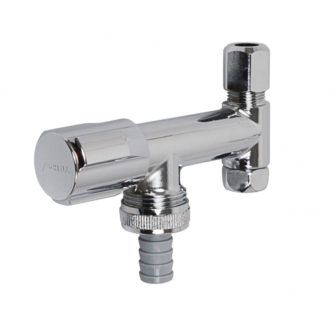 33740699 SCHELL GA-Soupape supplémentaire long, 3/8" x 3/8" x 10 mmQ x 3/4