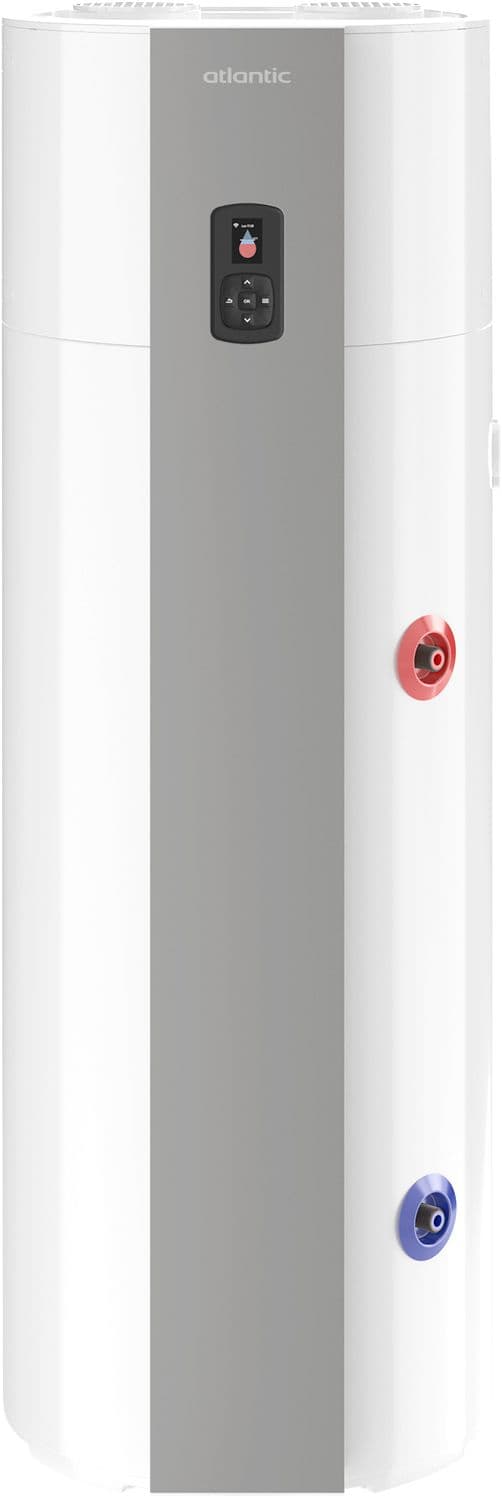 BOILER POMPE A CHALEUR SANITAIRE+1COIL EXPLORER V5 ATLANTIC 200L CLASSE ERP A+ PROFIL SOUTIRAGE XL