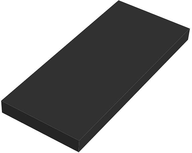 TABLETTE MURALE COFFEE 150X350X19MM JUSQU'A 7KG GRAPHITE DOUX MAT