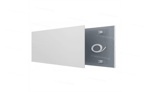 PANNEAU IR ECAROS METAL 1500X750X10MM FRAMELESS RAL9003 1250W SA.CONTROLE excl.frais de transport