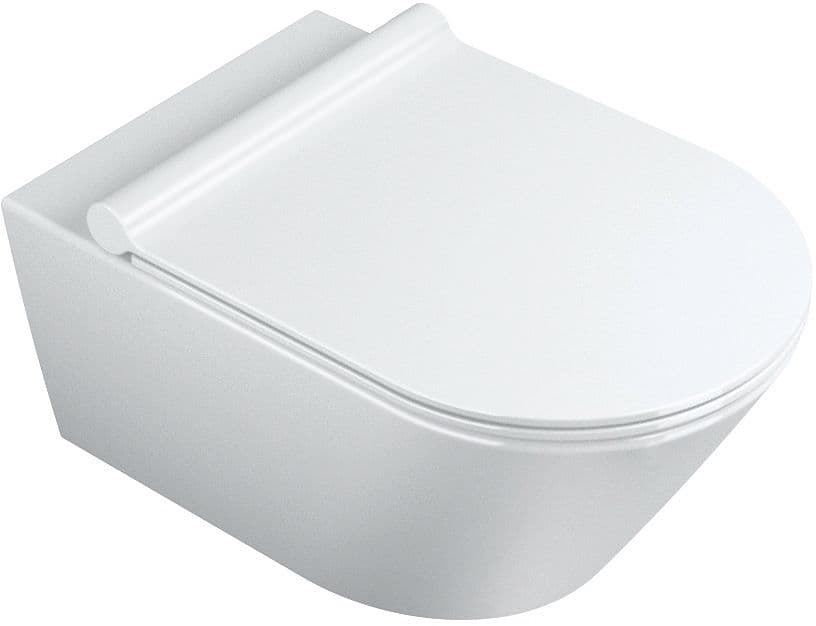 WC SUSPENDU ZERO CATALANO SILENTECH CATAGLAZE+ BLANC MAT