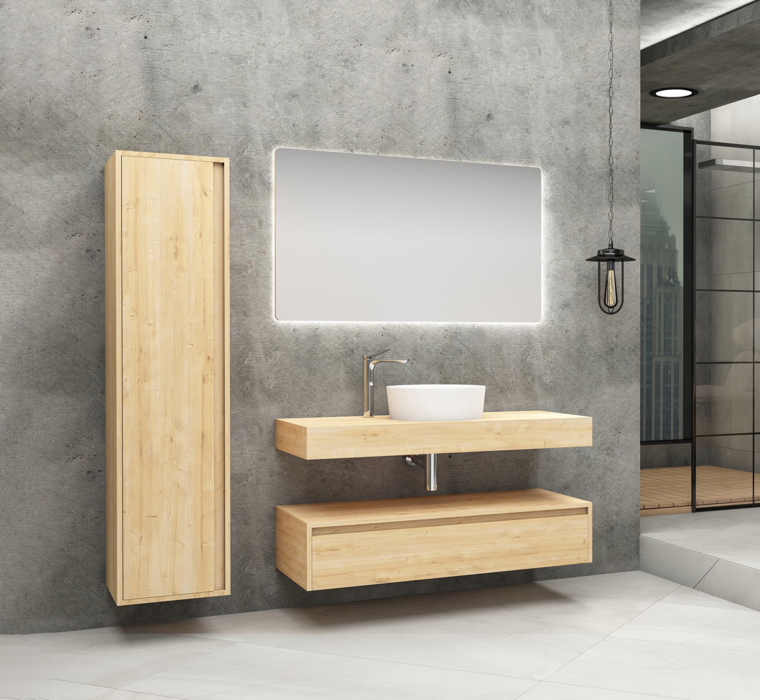 ALONI lina meuble sous-plan (120CM) - safir