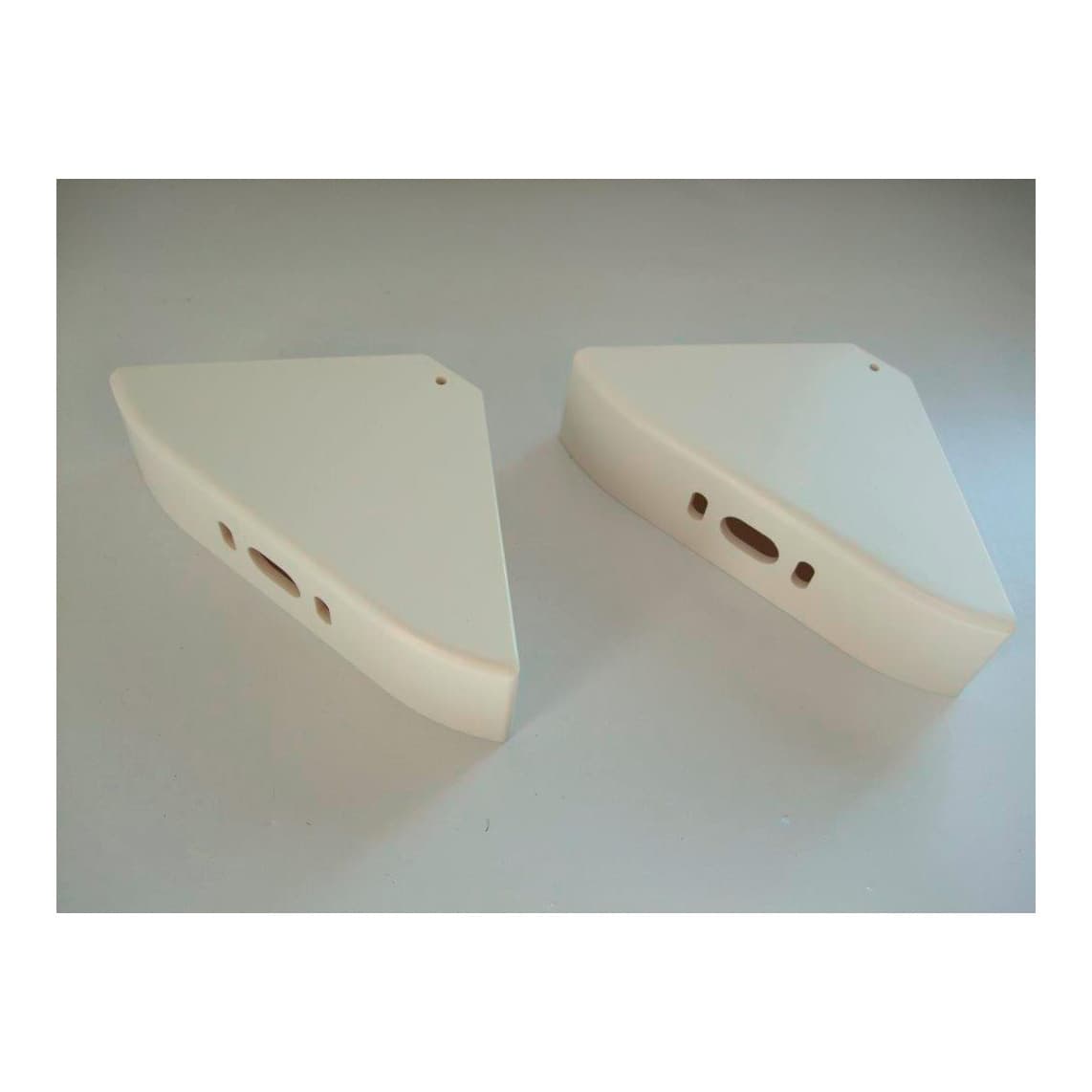 00307 Fixation murale d'angle, blanc, entre autres pour 60065
