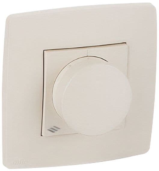 COMMANDE 3 POSITIONS ENCASTREE CREME HRS-3 POUR VENTILATION ITHO DAALDEROP