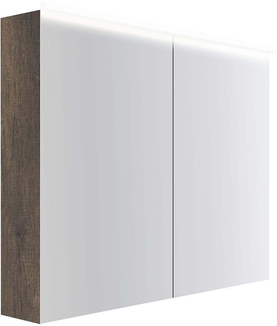 ARMOIRE TOILETTE COFFEE 2 PORTES 1000MM 4250K CHATAIGNE