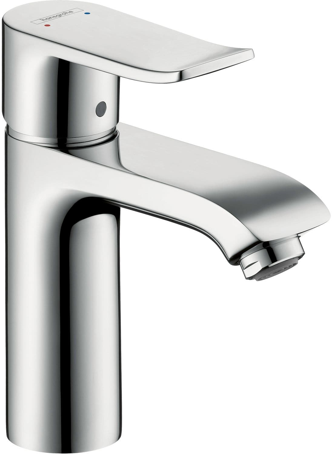 MITIGEUR LAVABO METRIS 110 HANSGROHE VIDAGE AUTOMATIQUE CHROME