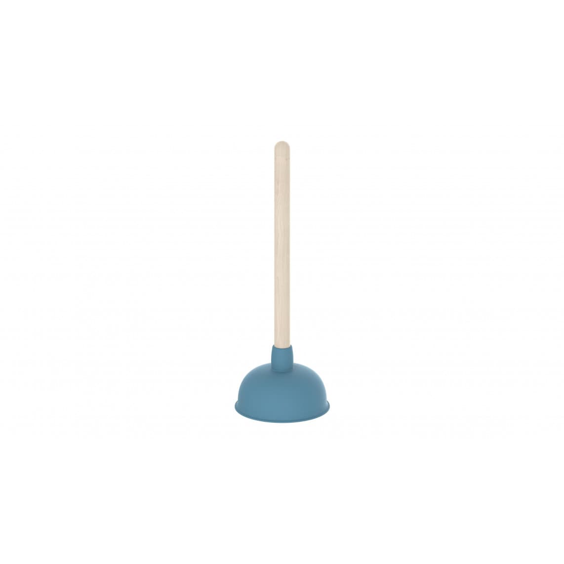 BZ001 Nettoyant pour évier avec Poignée en bois, Ø 140 mm, bleu