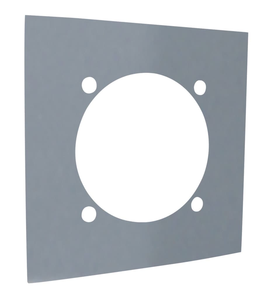 Van Marcke Pro Flex plaque d'obturation inox 316 30x30cm pour flexible D180