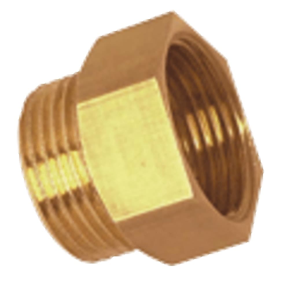 mamelon double égal laiton alimentation tube cuivre 4/4"MF