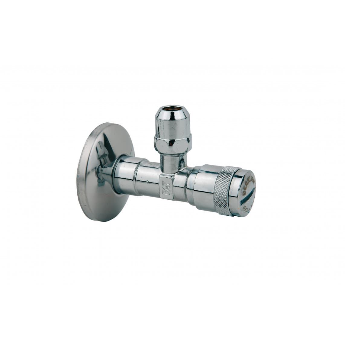 98625175 BENKISER-robinet d'équerre, 1/2" M x 3/8" x 10 mmQ, avec Filter/Rosace de tiroir
