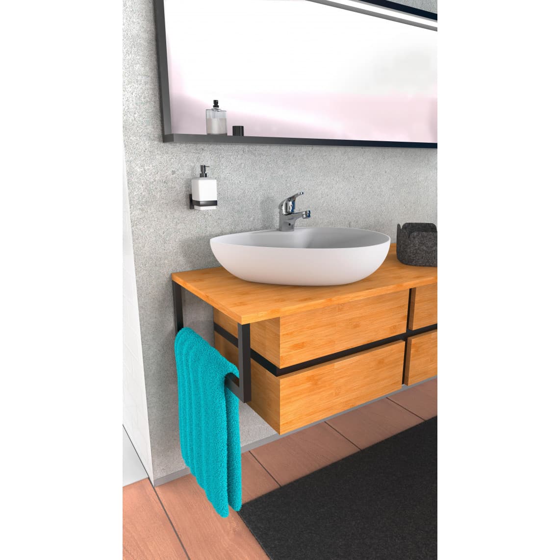 NI075CR GRANDE VITA CLASSIC Mitigeur lavabo, chromé