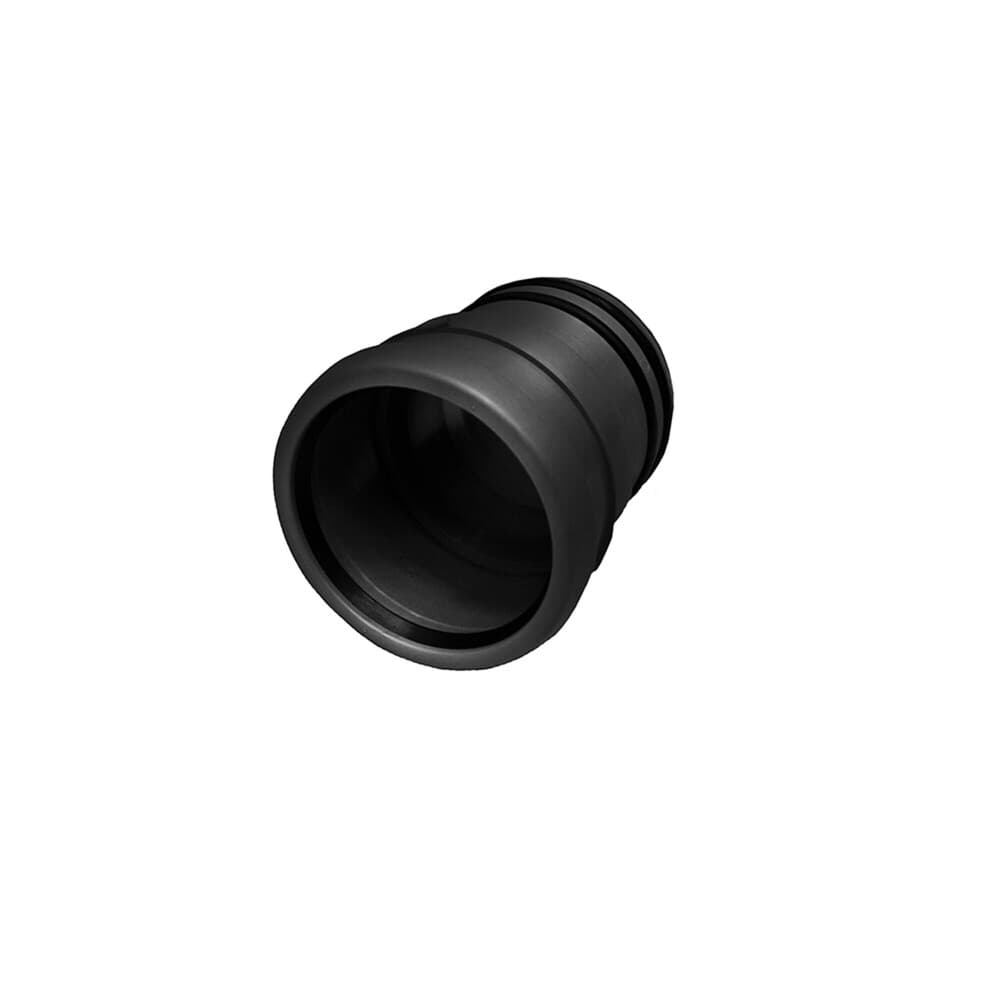 Pipelife PP-réduction 110x110 noir central pour tubes BENOR épaisses