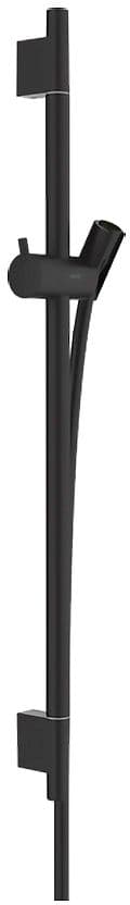 GARNITURE DE DOUCHE+ FLEXIBLE UNICA S PURO 65CM NOIR MAT