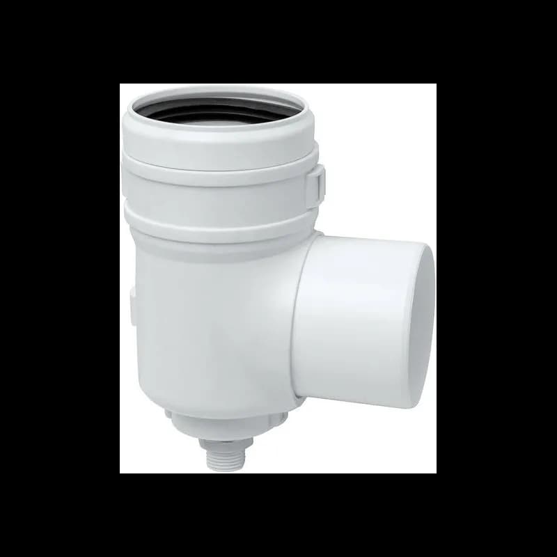 UNIFLOW COUDE 80MM 90° POUR KIT RENOVATION PP FLEXIBLE
