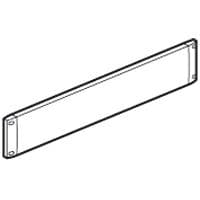 Plaque obturateur métal 2U 19 Noir