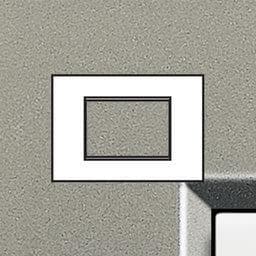 LivingLight - plaque rectangulaire 3 modules Avenue