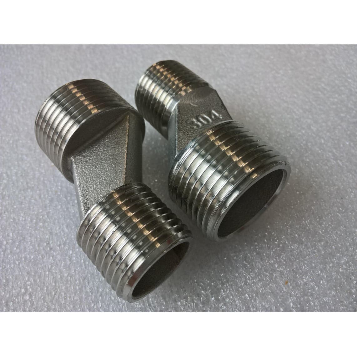 1202781 Raccord S, 3/4" x 1/2", 49 mm, (2x)