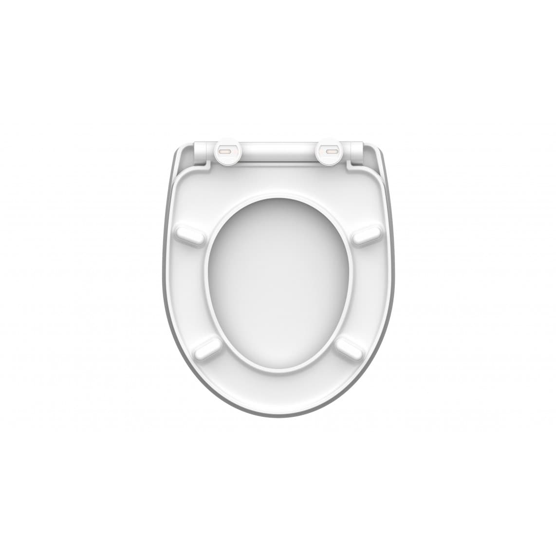 82586 abattant WC en Duroplast HG CRAZY SKULL, avec frein de chute et déclipsable