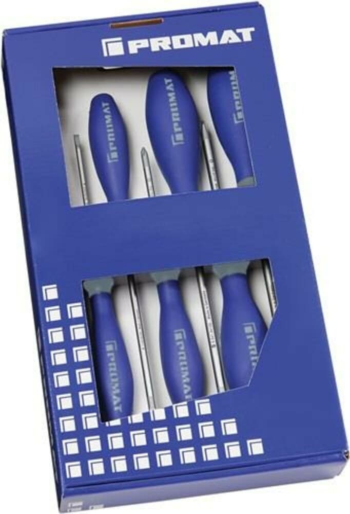 PRM JEU DE TOURNEVIS 6 PCS FENTE
