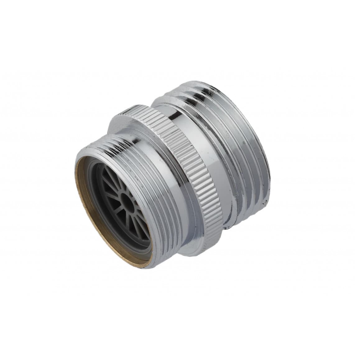 98932744 LT pièce intermédiaire, chromé, 3/4" M x M24AG, avec aérateur