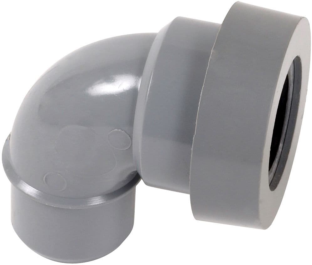 PVC COUDE + JOINT MF 90° 40MM-40MM